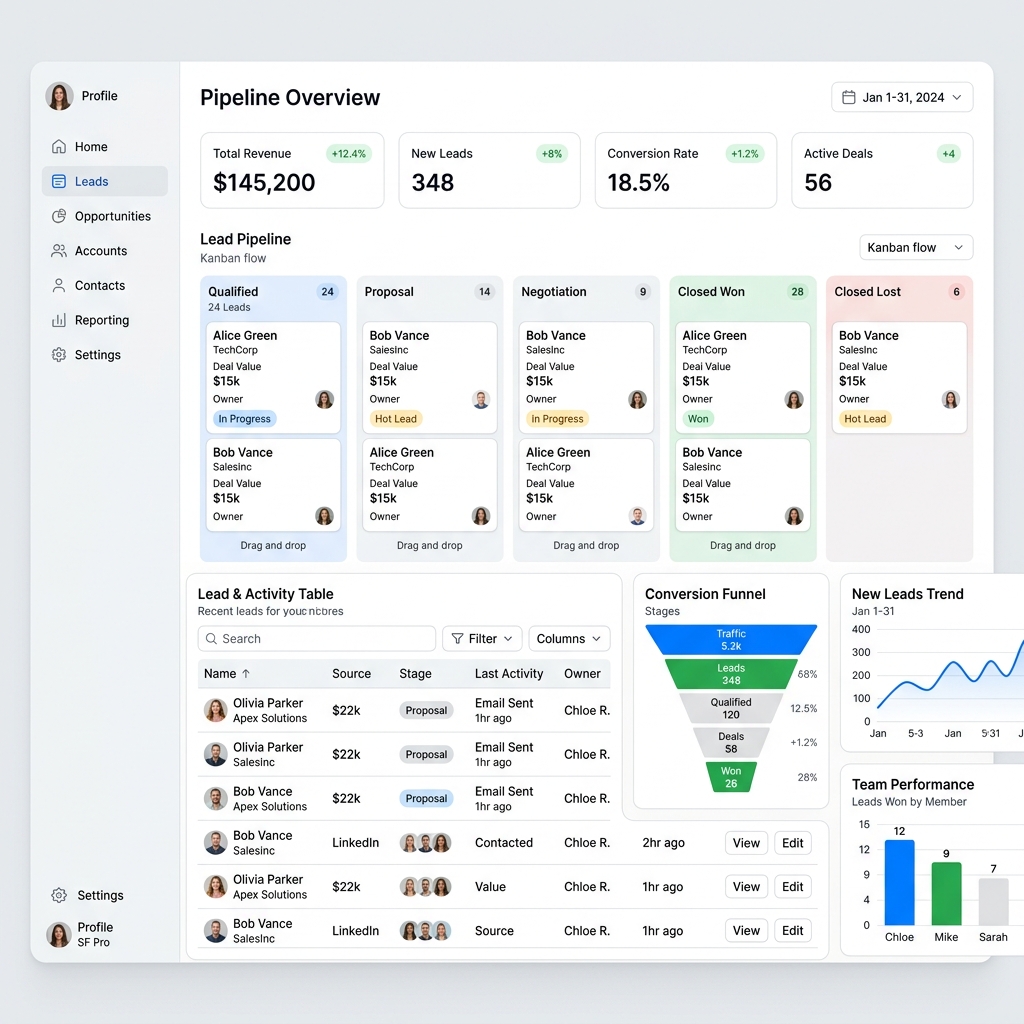 CloudSync CRM