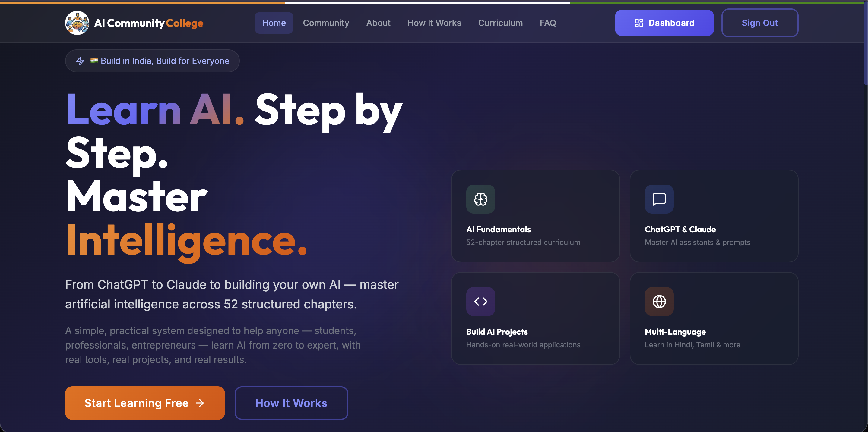 AI Community College